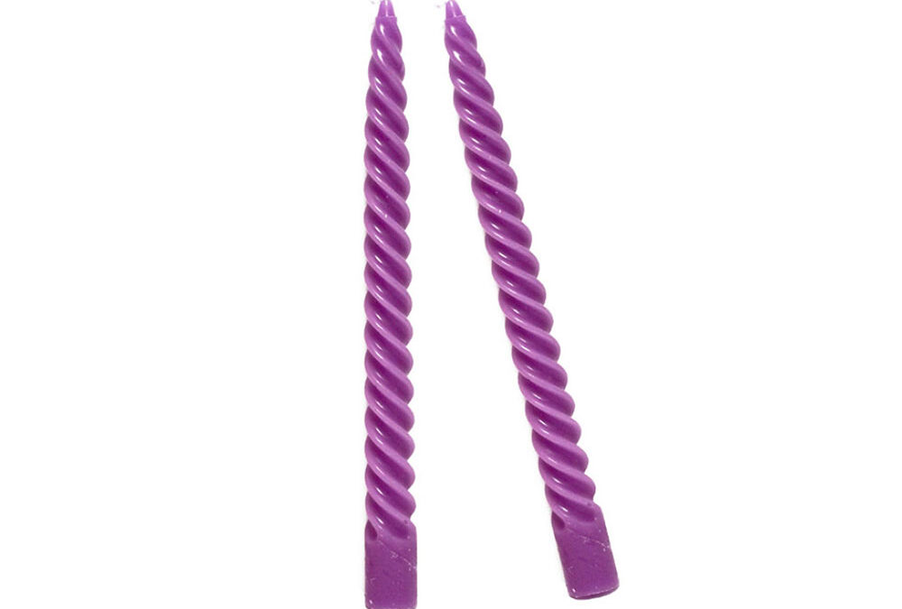 Bougie torsadée